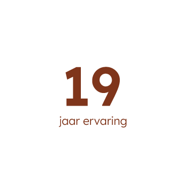 18 jaar ervaring